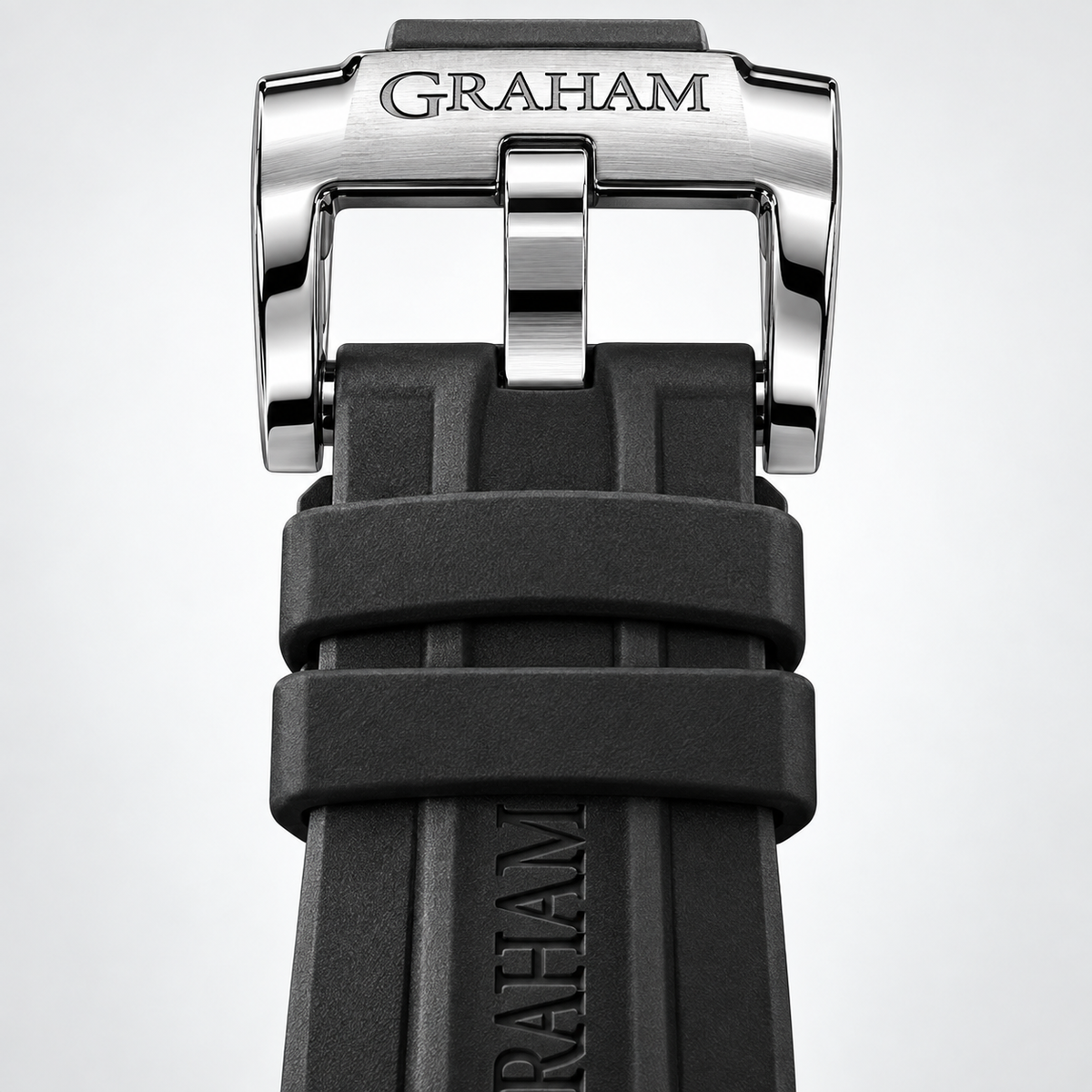 Orologio Graham Chronofighter Oversize — Acciaio 47,5 mm — Automatico cronografo, grilletto laterale — 100 m - GR-FIG-AC-3PAOV
