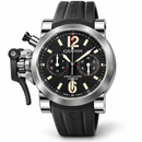 Orologio Graham Chronofighter Oversize — Acciaio 47,5 mm — Automatico cronografo, grilletto laterale — 100 m - GR-FIG-AC-3PAOV