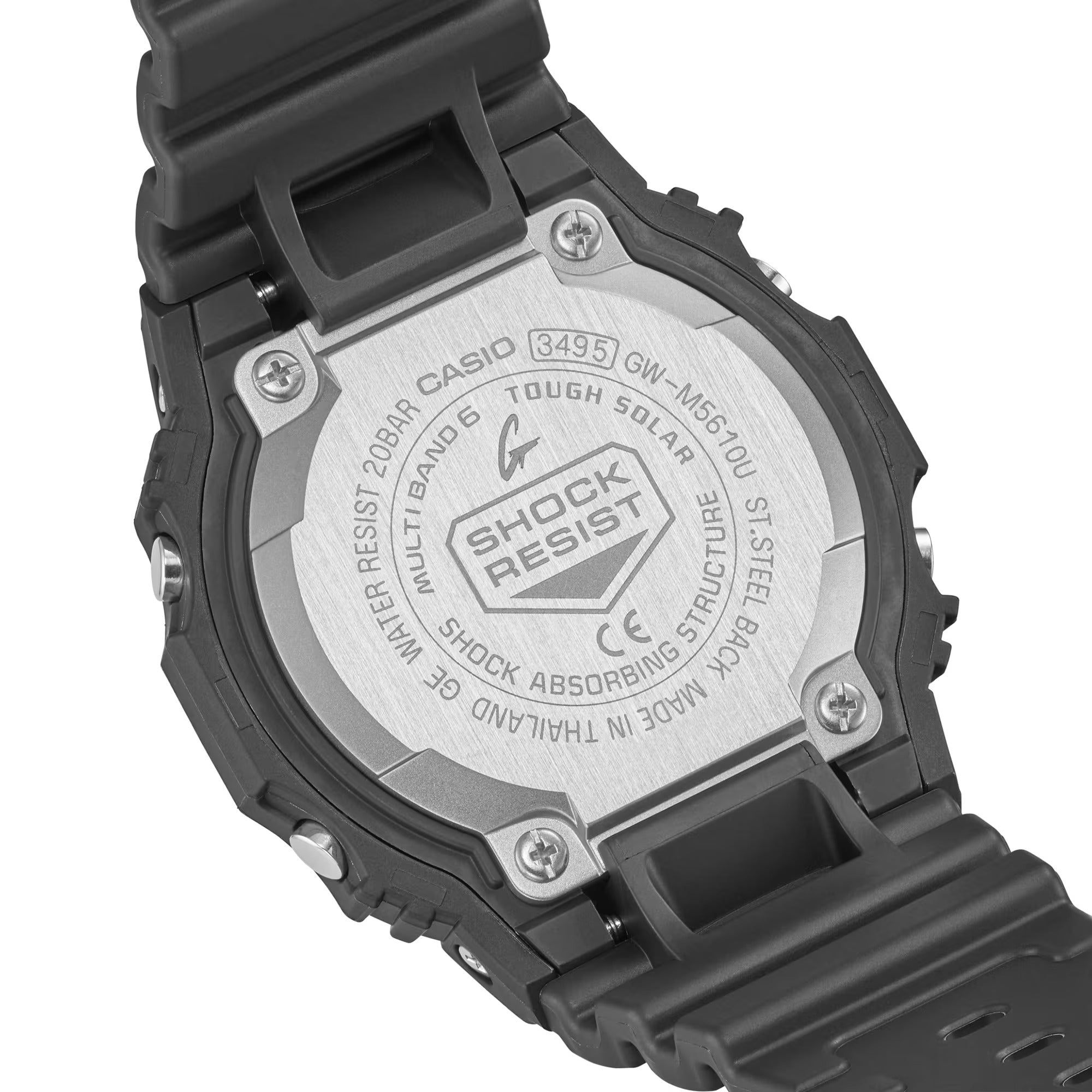 Orologio Casio G-Shock Radiocontrollato E carica solare, 43MM - GW-M5610U-1ER