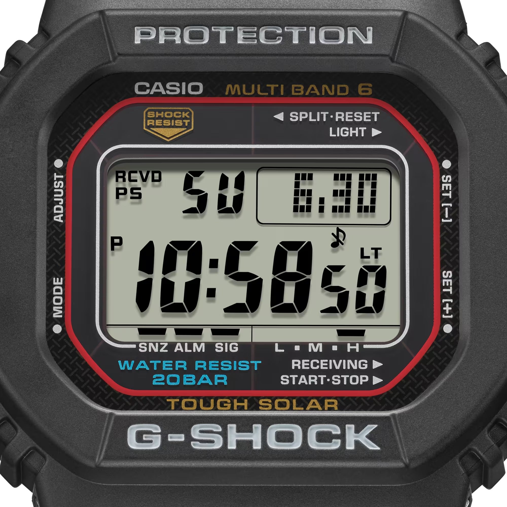 Orologio Casio G-Shock Radiocontrollato E carica solare, 43MM - GW-M5610U-1ER