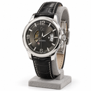 Orologio Uomo Guess Collection, Classica Automatic, Cuore aperto, datario a tre numeri, quadrante antracite, NOS, 42mm - X84003G5S