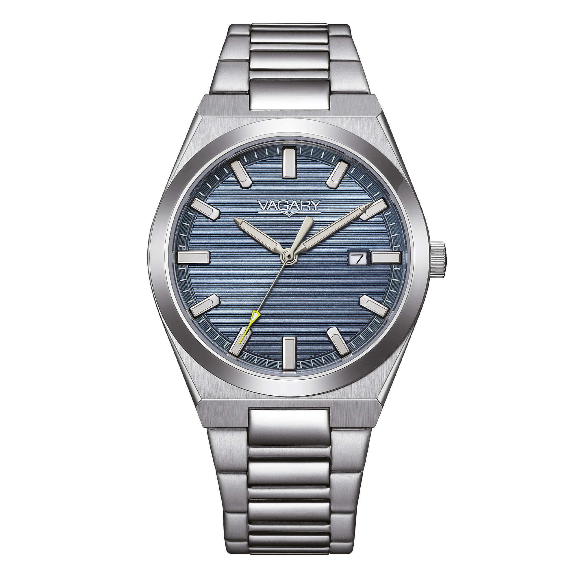 Orologio Vagary by Citizen, Timeless Uomo 38mm, QUARZO QUADRANTE BLU SFUMATO - IB9-719-73
