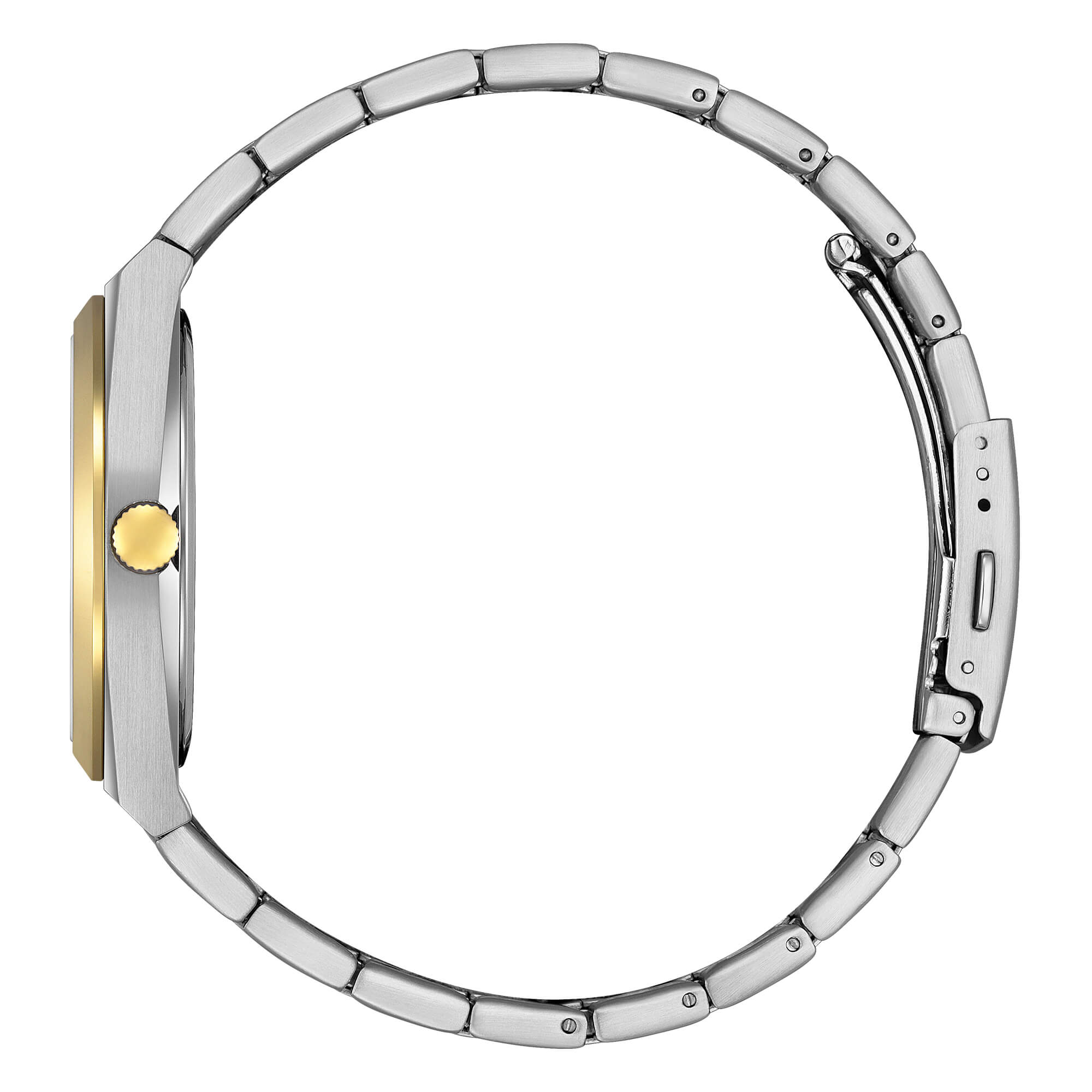 Orologio Vagary by Citizen, Timeless Unisex 38mm, QUARZO QUADRANTE bianco e ghiera dorata - IB9-735-11