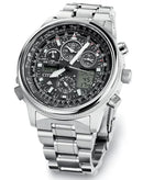 OROLOGIO CITIZEN RADIOCONTROLLATO SUPER PILOT CRONOGRAFO, 45MM - JY8020-52E