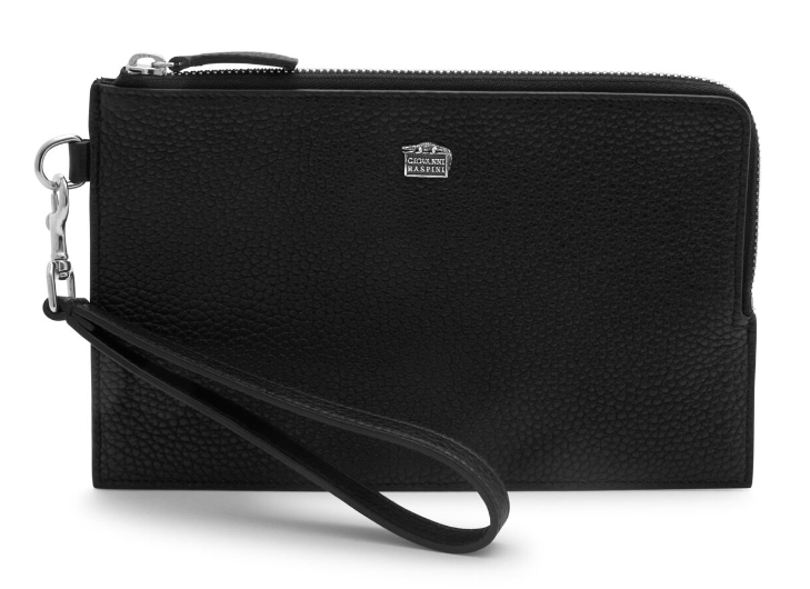 pouch pelle goffrata - L0020