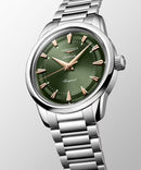 Orologio Conquest Heritage, quadrante verde smeraldo, 38mm - L16494026