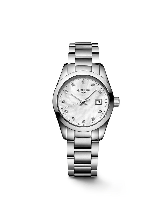Longines Conquest Classic, quadrante bianco, 29.50mm - L22864876