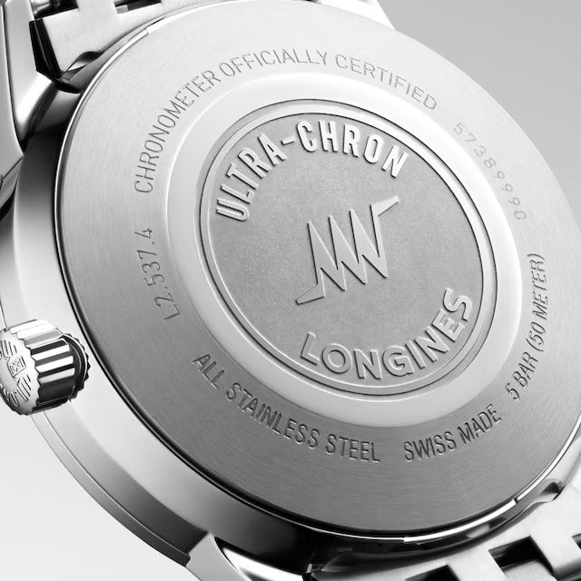 Orologio LONGINES ULTRA-CHRON CLASSIC, QUADRANTE SILVER, 37mm - L25374726