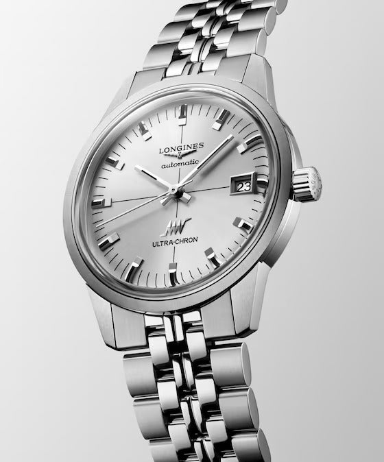 Orologio LONGINES ULTRA-CHRON CLASSIC, QUADRANTE SILVER, 37mm - L25374726