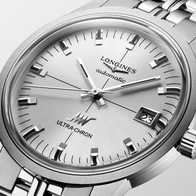 Orologio LONGINES ULTRA-CHRON CLASSIC, QUADRANTE SILVER, 37mm - L25374726