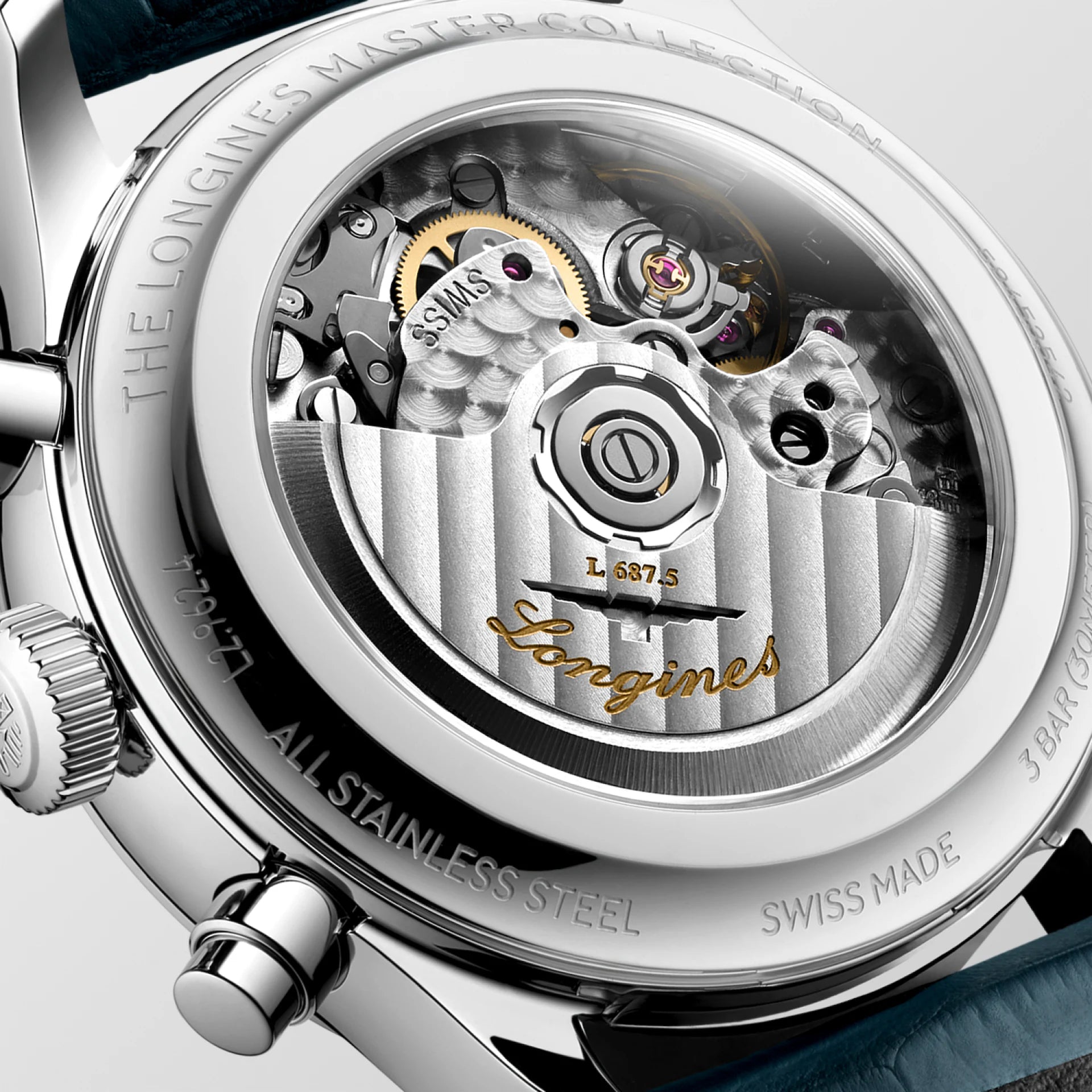 OROLOGIO LONGINES MASTER COLLECTION CHRONO MOONPHASE, 41mm - L29624732