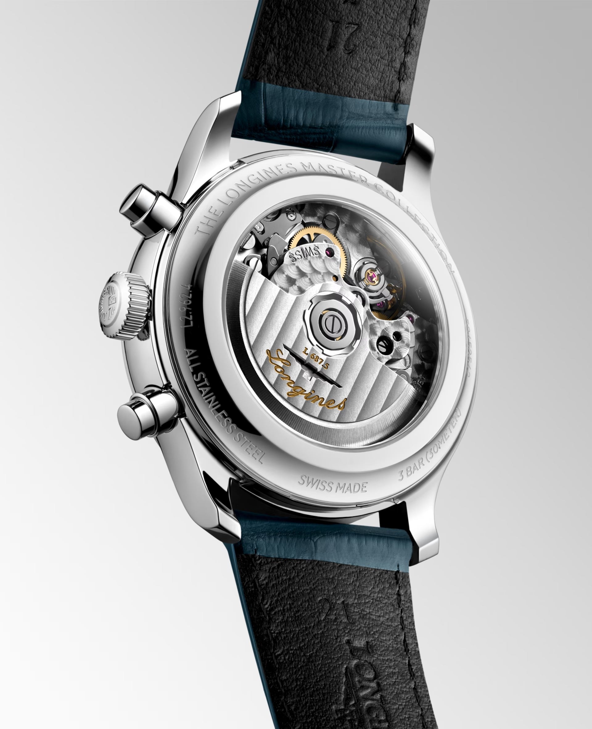 OROLOGIO LONGINES MASTER COLLECTION CHRONO MOONPHASE, 41mm - L29624732