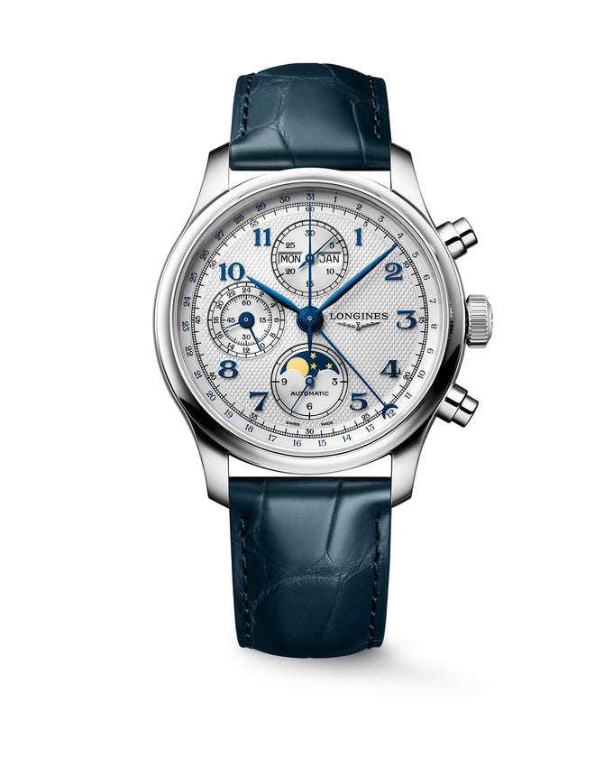 OROLOGIO LONGINES MASTER COLLECTION CHRONO MOONPHASE, 41mm - L29624732