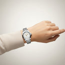 OROLOGIO LONGINES CONQUEST, quarzo quadrante bianco e lancette dorate, 30mm - L33504126
