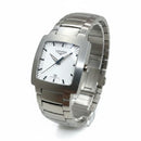 Orologio Longines Oposition, Quarzo quadrante bianco, cassa quadrata 27x27mm - L35074726