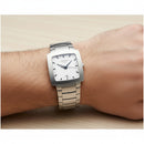 Orologio Longines Oposition, Quarzo quadrante bianco, cassa quadrata 27x27mm - L35074726