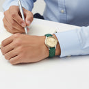 Orologio Longines Golden Wing, quadrante Champagne e movimento quarzo — NOS, 38mm - L36065312