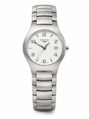 Orologio Longines Conquest anni 2000, Quarzo quadrante bianco, 36mm - L36174766