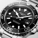 Orologio Longines Hydrocoqnuest, quarzo quadrante nero, 42mm - L37694566