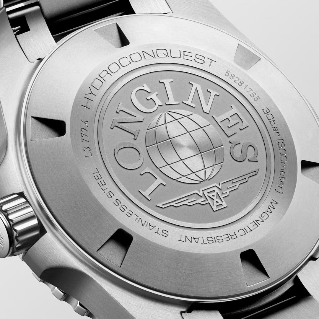 OROLOGIO LONGINES HYDROCONQUEST, AUTOMATICO QUADRANTE nero, 39mm - L37794566