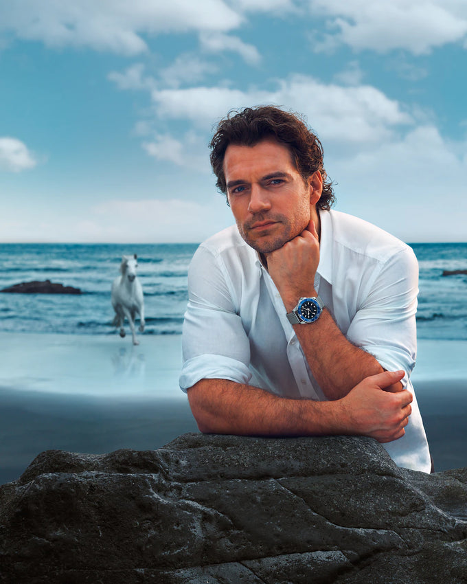 OROLOGIO LONGINES HYDROCONQUEST, AUTOMATICO QUADRANTE NERO E GHIERA BLU, 39mm - L37794906