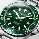 OROLOGIO LONGINES HYDROCONQUEST, Movimento automatico, quadrante verde, 42mm - L37884066