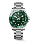 OROLOGIO LONGINES HYDROCONQUEST, Movimento automatico, quadrante verde, 42mm - L37884066