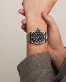 OROLOGIO LONGINES HYDROCONQUEST GMT, AUTOMATICO, QUADRANTE NERO, 41mm - L37904566