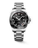 OROLOGIO LONGINES HYDROCONQUEST GMT, AUTOMATICO, QUADRANTE NERO, 41mm - L37904566
