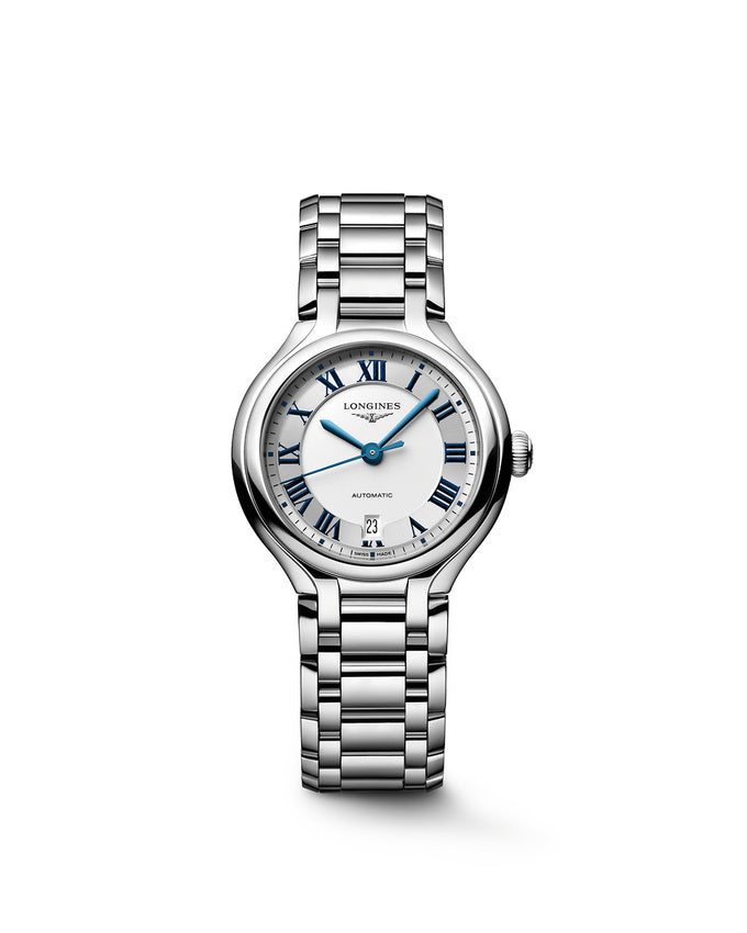 OROLOGIO LONGINES PRIMALUNA automatico quadrante silver, 30mm - L81234716