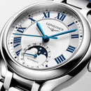 LONGINES PRIMALUNA MOONPHASE, quadrante silver, 34mm - L81264712