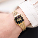 CASIO VINTAGE MINIUHR, GANZ GOLD, 24 MM – LA670WEGA-1EF