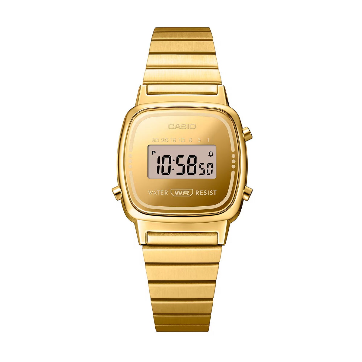 Orologio CASIO LADY mini Collection, total gold, 30mm - LA670WEGS-9AEF