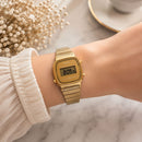 Orologio CASIO LADY mini Collection, total gold, 30mm - LA670WEGS-9AEF