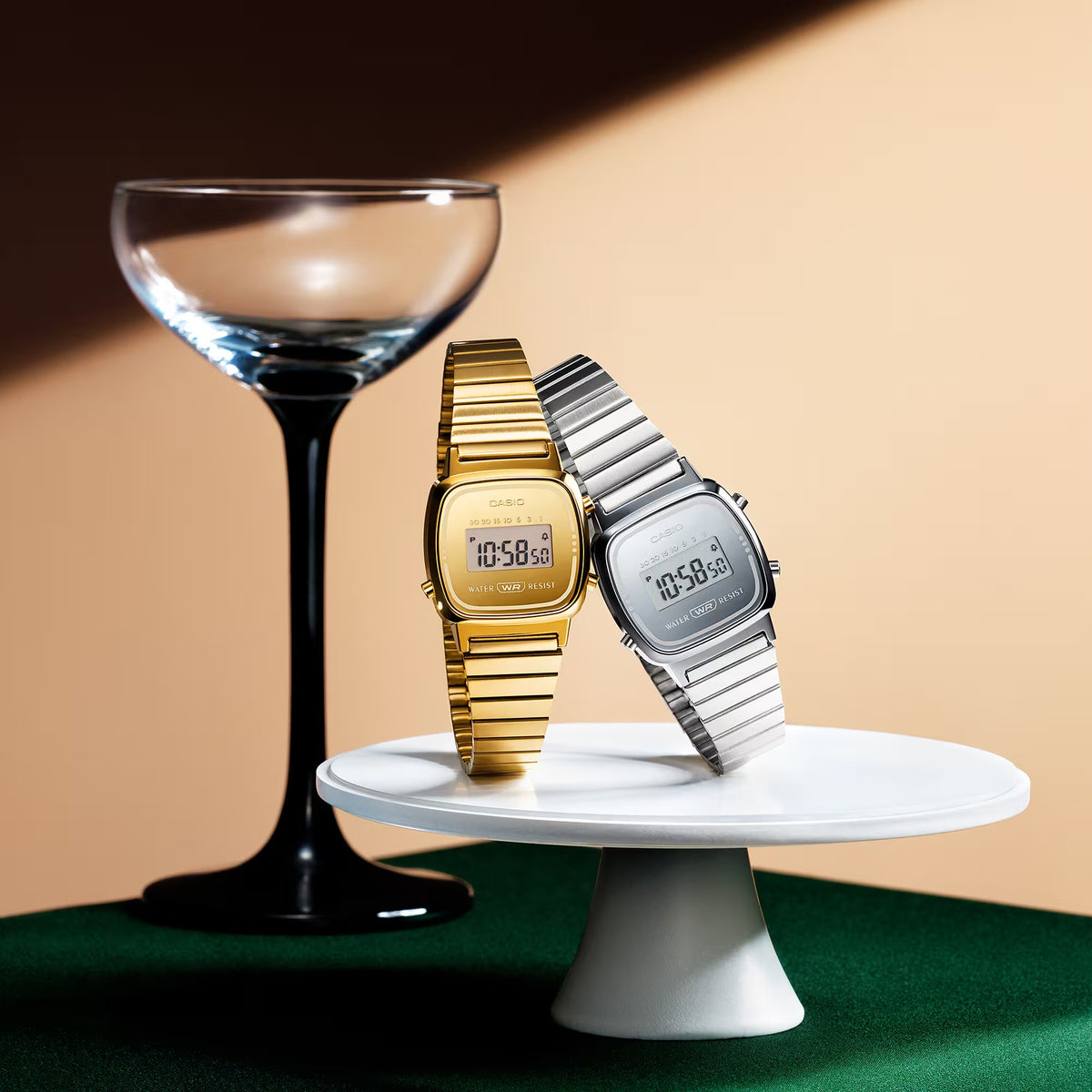 Orologio CASIO LADY mini Collection, total grey, 30mm - LA670WES-7AEF