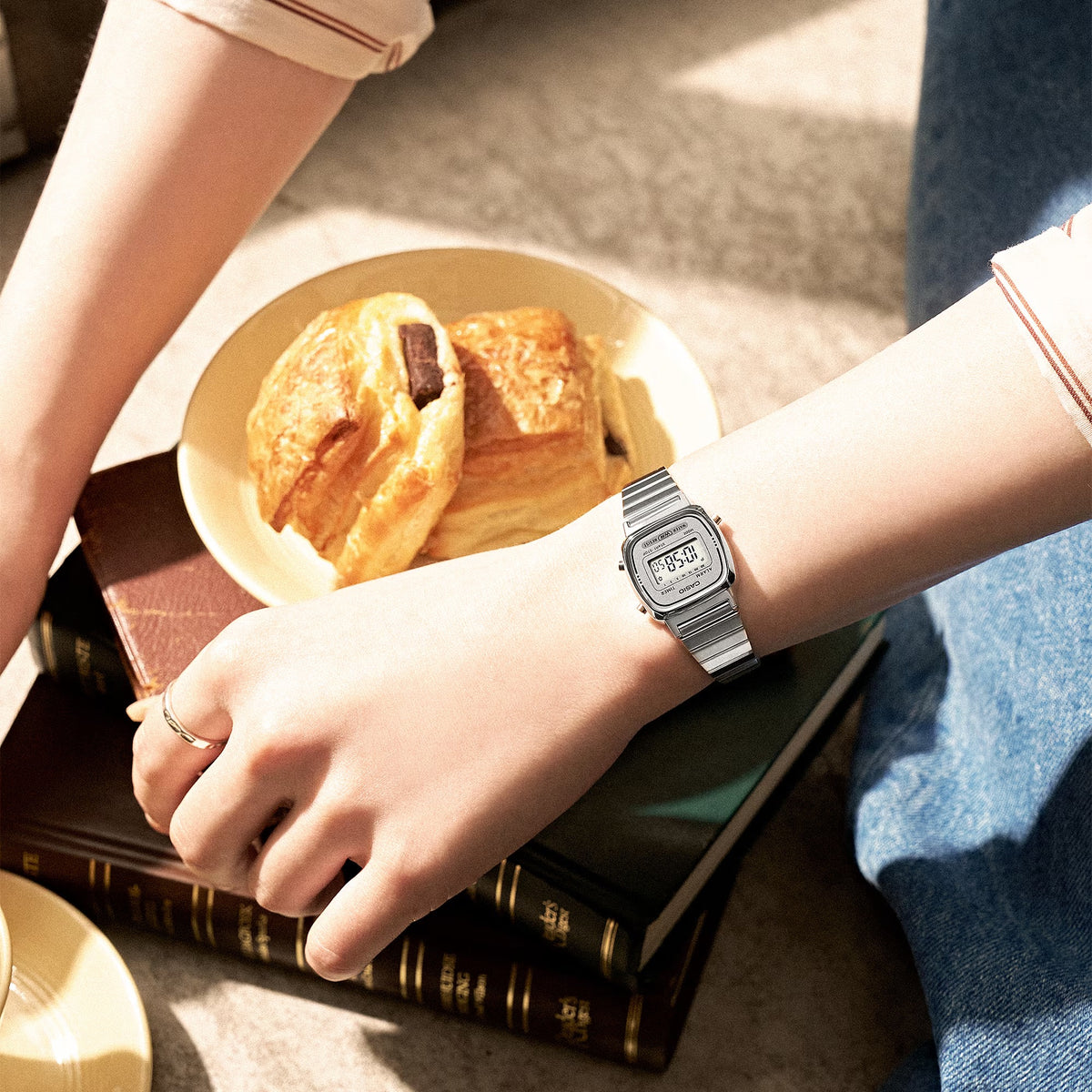 Orologio CASIO LADY mini Collection, total grey, 30mm - LA670WES-7AEF