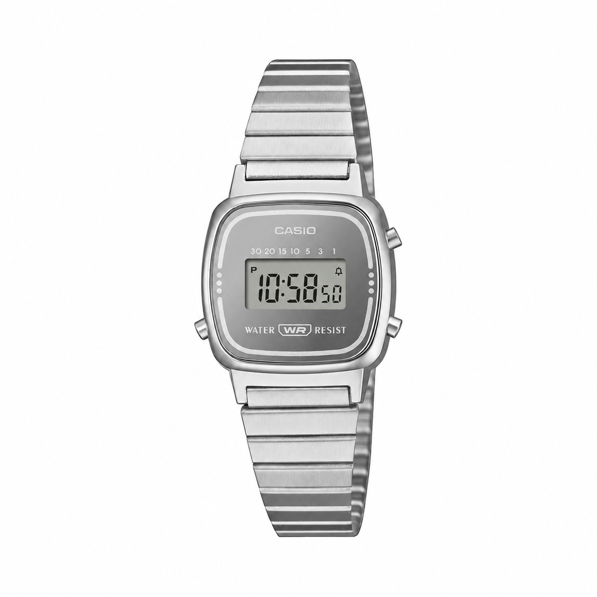 Orologio CASIO LADY mini Collection, total grey, 30mm - LA670WES-7AEF