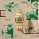 Casio Vintage Iconic Collection Uhr, ganz aus Gold, 28,6 mm – LA680WEGA-9ER