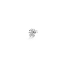 I PREZIOSI EARRING WITH GIRL SHAPE IN WHITE GOLD AND DIAMONDS - LBB312