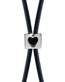 Le Bebè Spacer in White Gold with Heart – LBBA010B-N