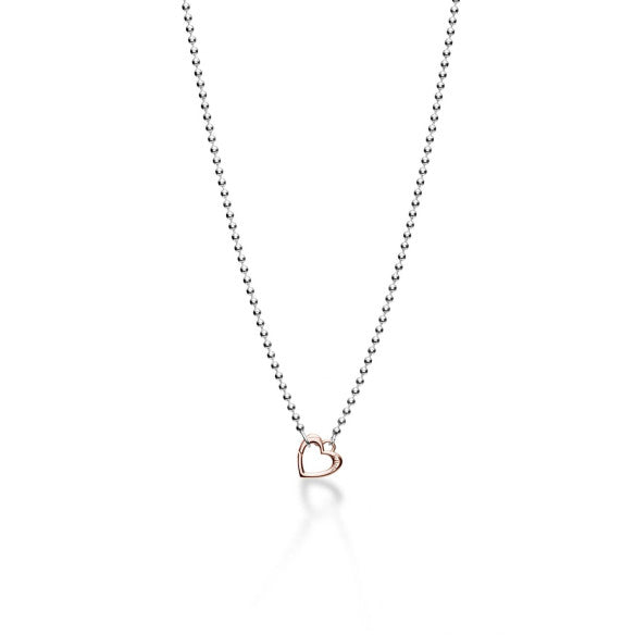 Le Bebè Chain in Silver with Heart – Lock Your Love - LBBR163