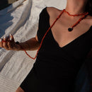 Collana Lucedeimieiocchi Laccio corallo rosso - LDMO 504