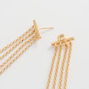 Orecchini argento LUCEDEIMIEIOCCHI, Collezione Frufru, corallo turchese - LDMO 548