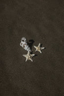 ORECCHINI argento LUCEDEIMIEIOCCHI, Collezione Seychelles, stella marina - LDMO 553