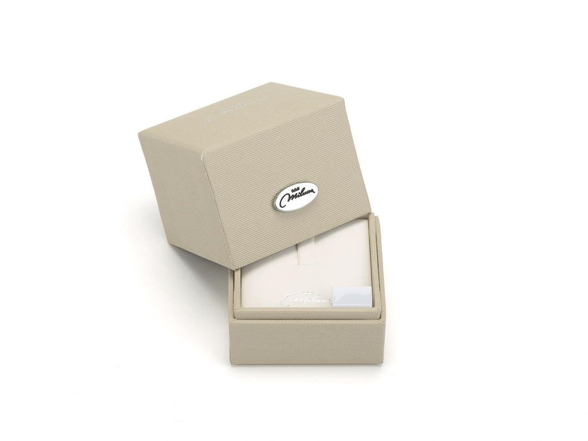 Miluna Anello con Gemma del Cielo a cuore 8x8 mm e quattro diamanti in oro bianco 9 kt - LID3746X