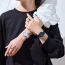 CASIO TIMELESS COLLECTION, DONNA, CINTURINO CAUCCIù BIANCO, 31.5MM - LQ-24B-7BEF