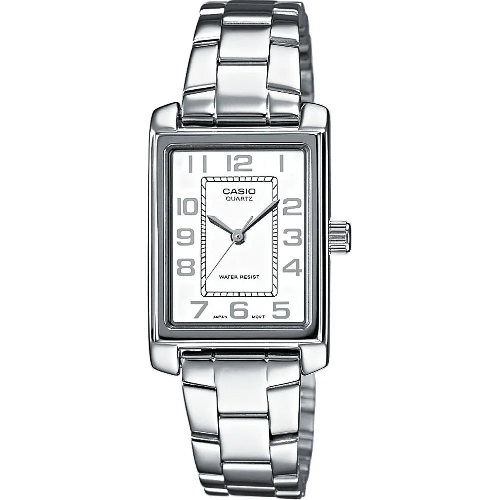 Orologio CASIO Collection, quadrante Silver, 21mm - LTP-1234PD-7BEG