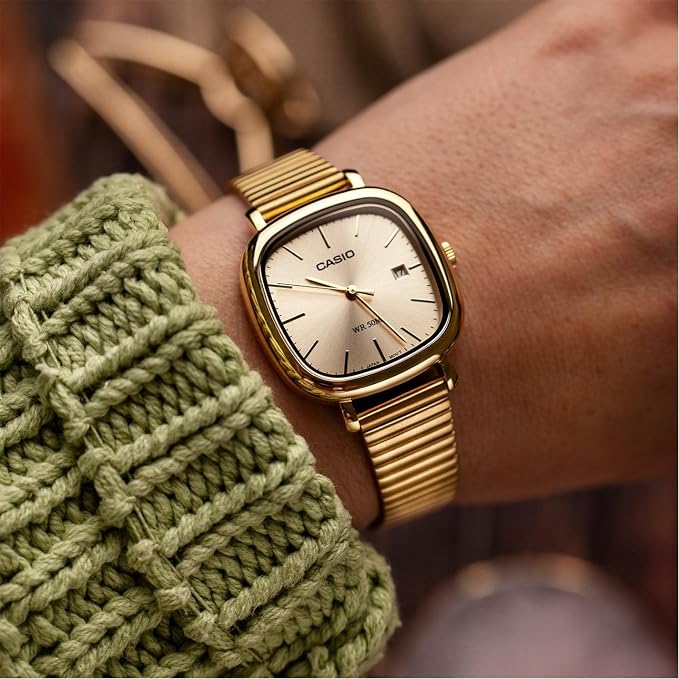 Orologio Casio Lady Timeless Collection, total gold, 36mm - LTP-B166G-9AVEF