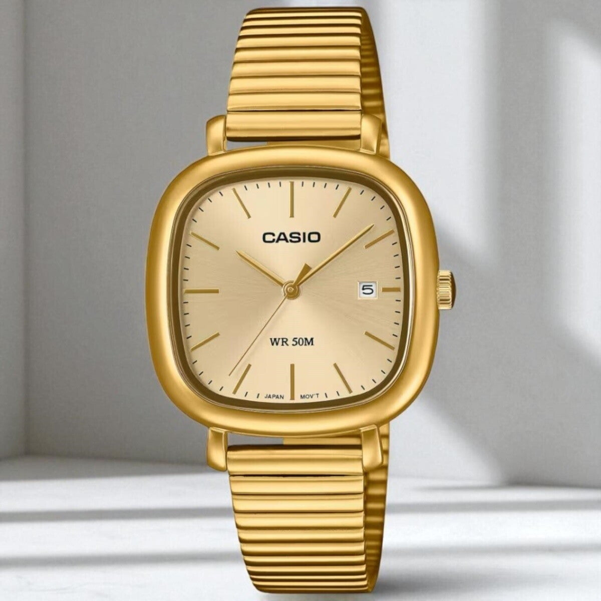 Orologio Casio Lady Timeless Collection, total gold, 36mm - LTP-B166G-9AVEF
