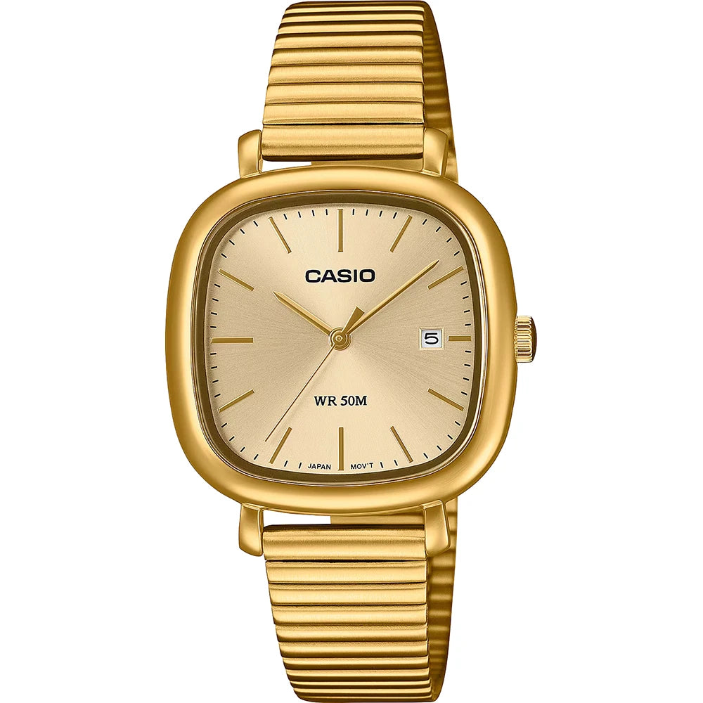 Orologio Casio Lady Timeless Collection, total gold, 36mm - LTP-B166G-9AVEF